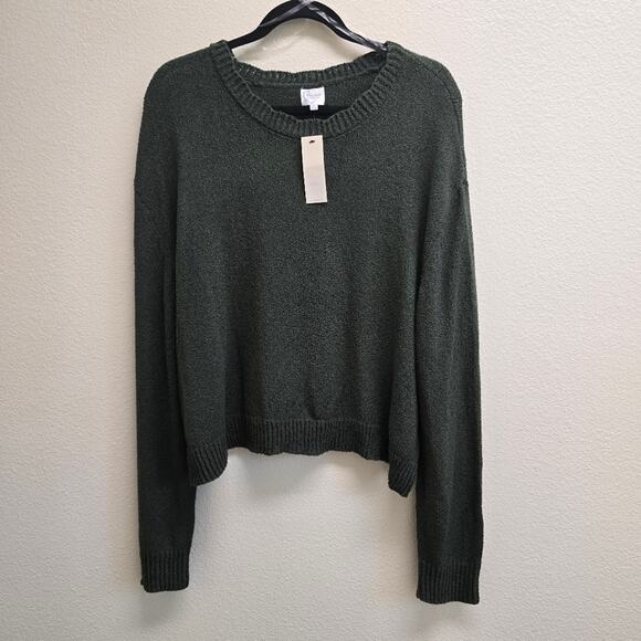 Blue Rain for Francesca's NWT Green Sweater size XL - Picture 1 of 7